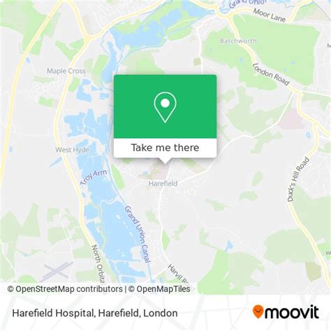 Ways to get around. . How to get to harefield hospital by public transport